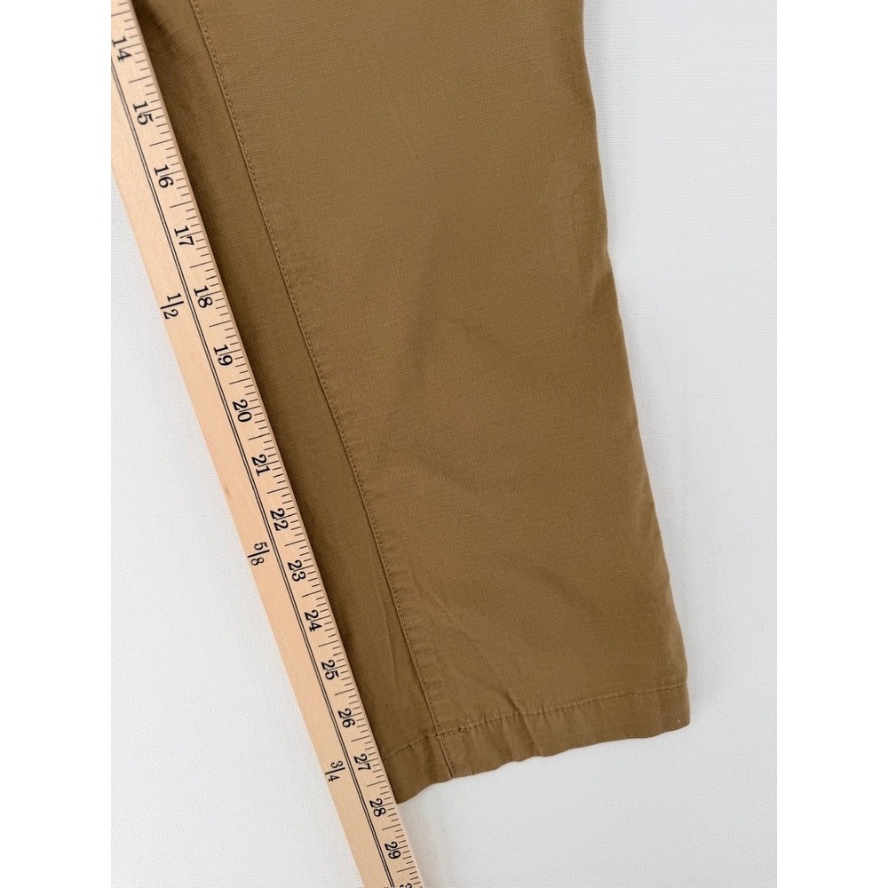 Vuori Ripstop Straight Pants Tan Drawstring Hiking Travel M - Picture 8 of 16